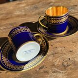 Tasse litron en porcelaine de Limoges, manufacture Bernardaud