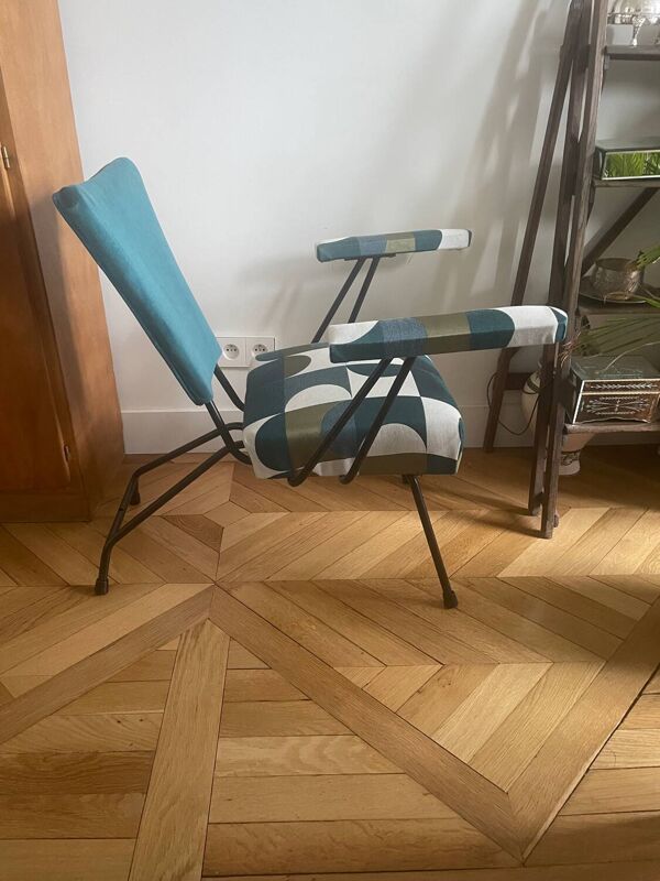 Fauteuil de coiffeur vintage