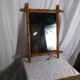 Miroir bambou années 50 - 60x45cm