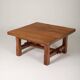 Table basse en bois massif