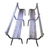 Pair of farm benches