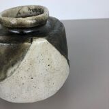 Ceramic Studio Pottery Object Vase by Bruno and Ingeborg Asshoff, Germany, 1960s