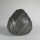 Art Nouveau pewter vase, signed PETIZON, early 20th century.