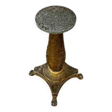 Pedestal empire gilded 1900 - mid 20th century