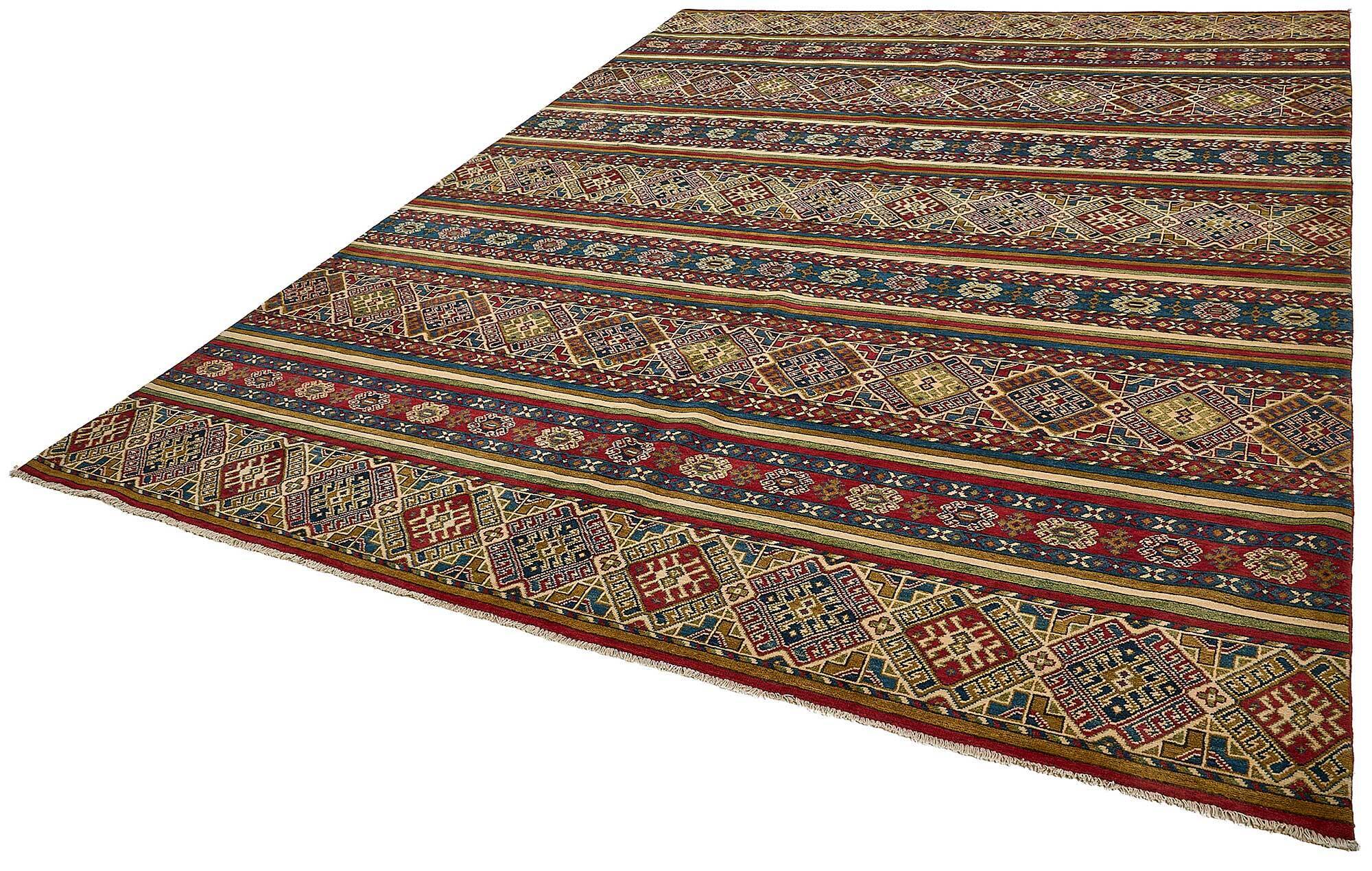 Turkish Handknotted Wool Oushak Rug 274 cm x 363 cm