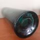 Vase rouleau vintage en verre soufflé de Bendor