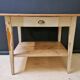 Vintage wooden desk table