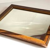 Art deco mirror 1920 wood and silver vintage