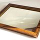 Art deco mirror 1920 wood and silver vintage