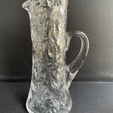 Lemonade pitcher – Blown and cut crystal - Vintage