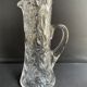 Lemonade pitcher – Blown and cut crystal - Vintage