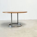 Table à manger ronde italienne en palissandre