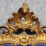 Large Baroque Louis XV Style Mirror in gilded wood from the early 20th century