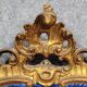 Large Baroque Louis XV Style Mirror in gilded wood from the early 20th century