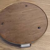 Art deco brass mirror tray