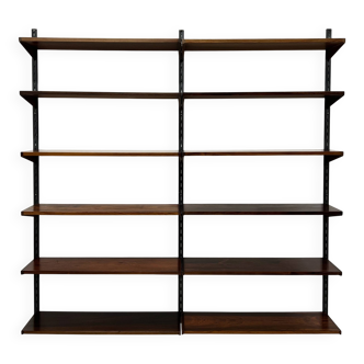 Rosewood Shelving System By Kai Kristiansen For Feldballes