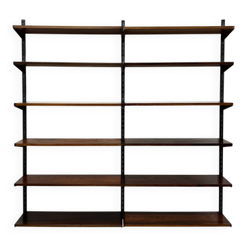 Rosewood Shelving System By Kai Kristiansen For Feldballes