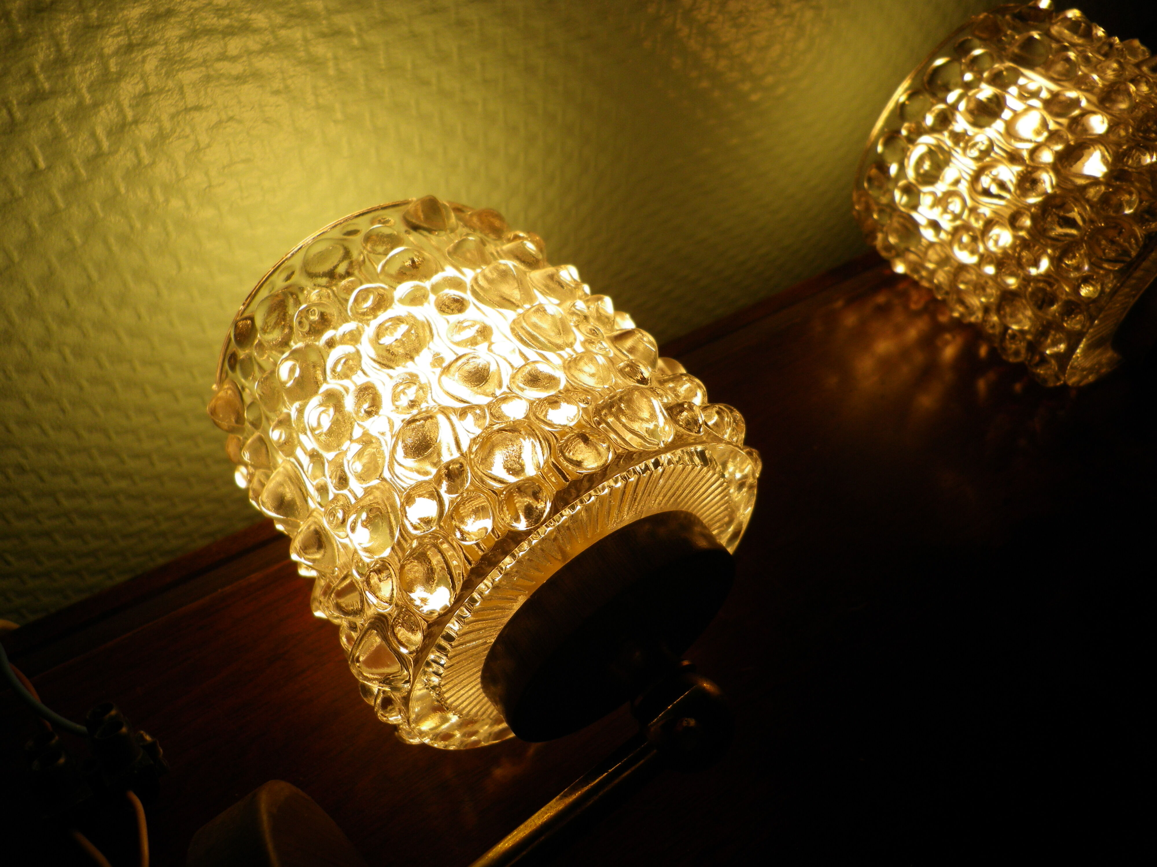 Pair of old sconces, brand Delmas