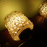 Pair of old sconces, brand Delmas