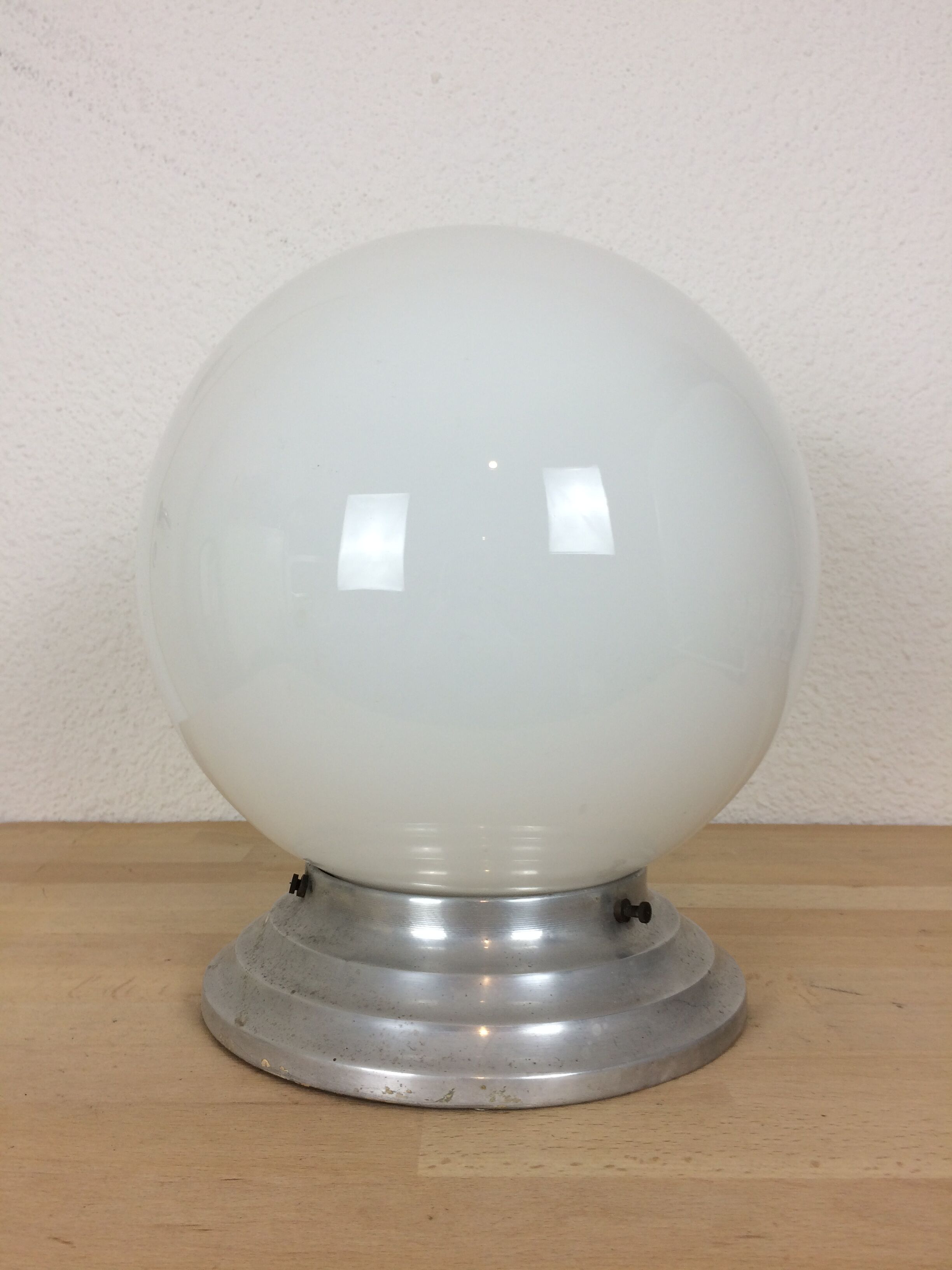 Opaline ball ceiling apply 24 cm