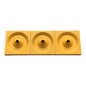 Wall lamp or ceiling light in metal by Klaus Hempel for Kaiser Leuchten, 1970s.