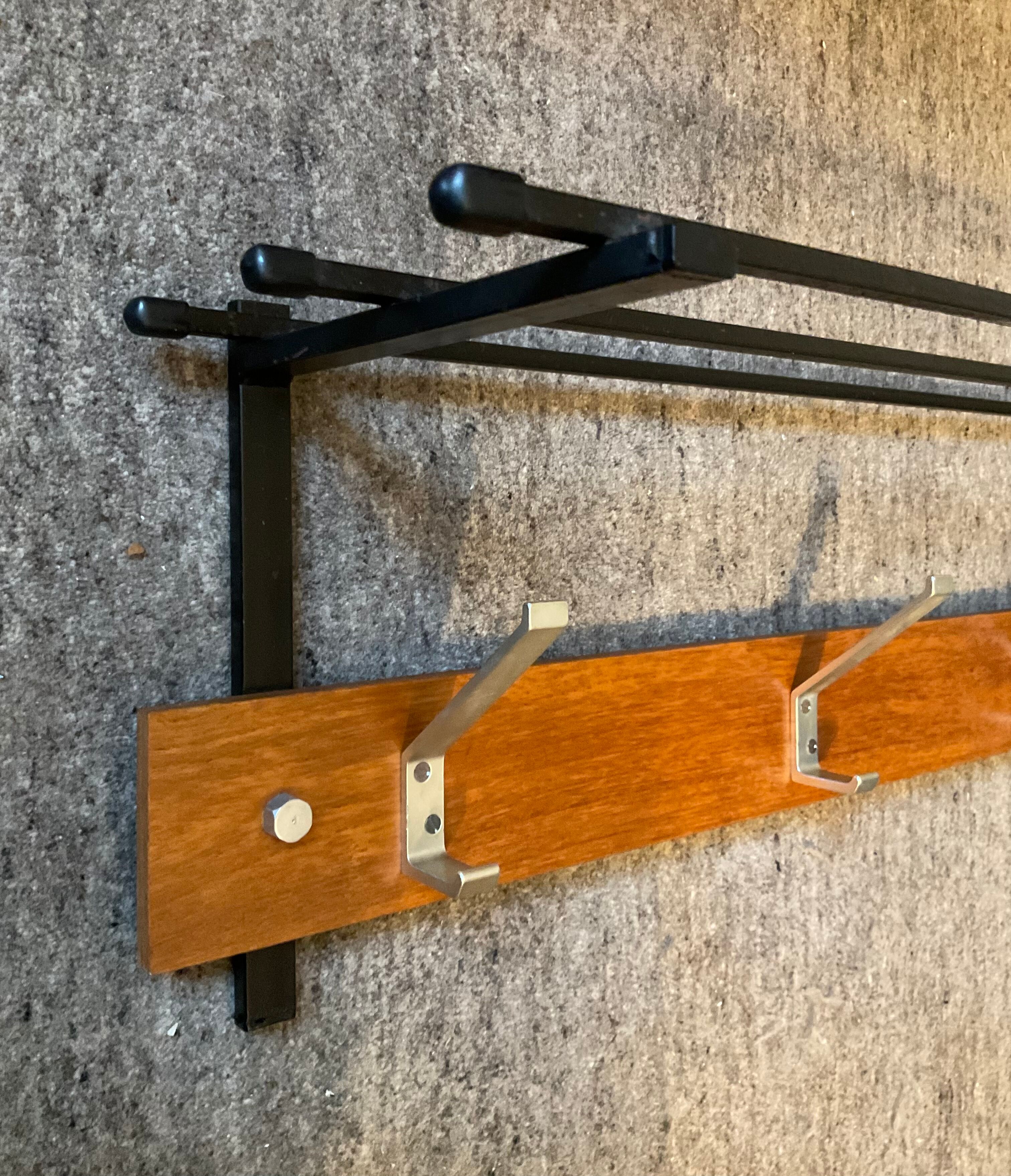 Scandinavian coat rack from the 60s