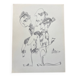 Vintage drawing