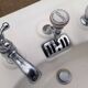 Old washbasins