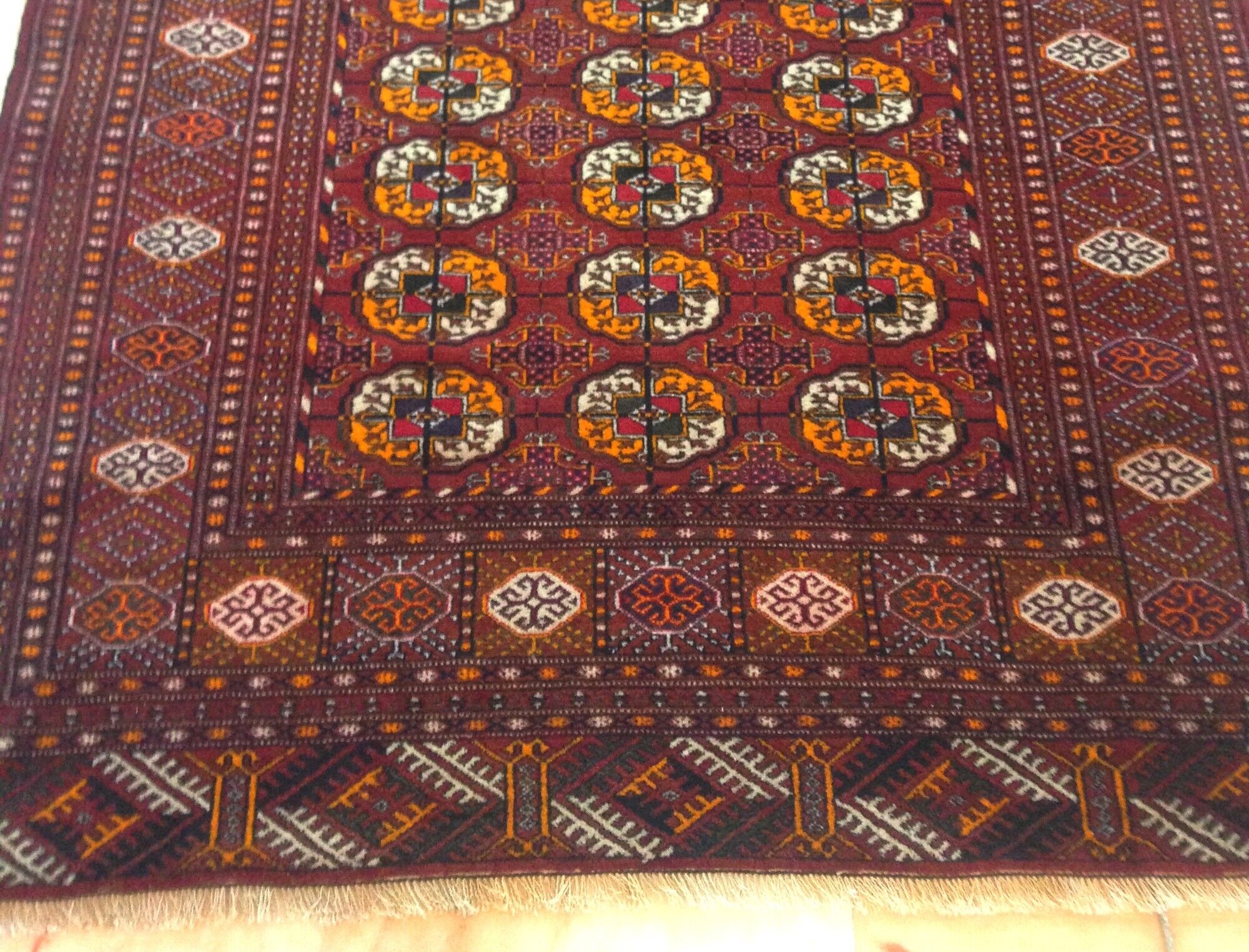Oriental carpet bukhara 125 x 200 cm