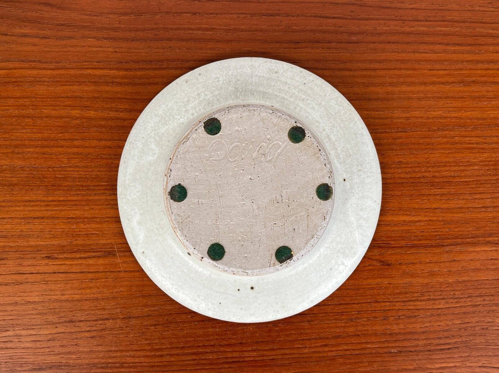 Mid-century Danish studio pottery bowl by Dania Keramik, 1960s.