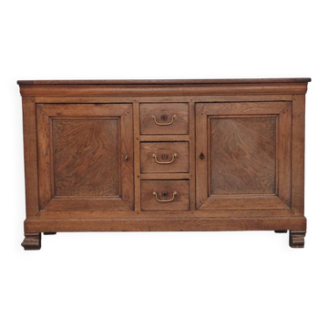 Ancien meuble de métier bois massif , buffet pétrin 18eme siècle
