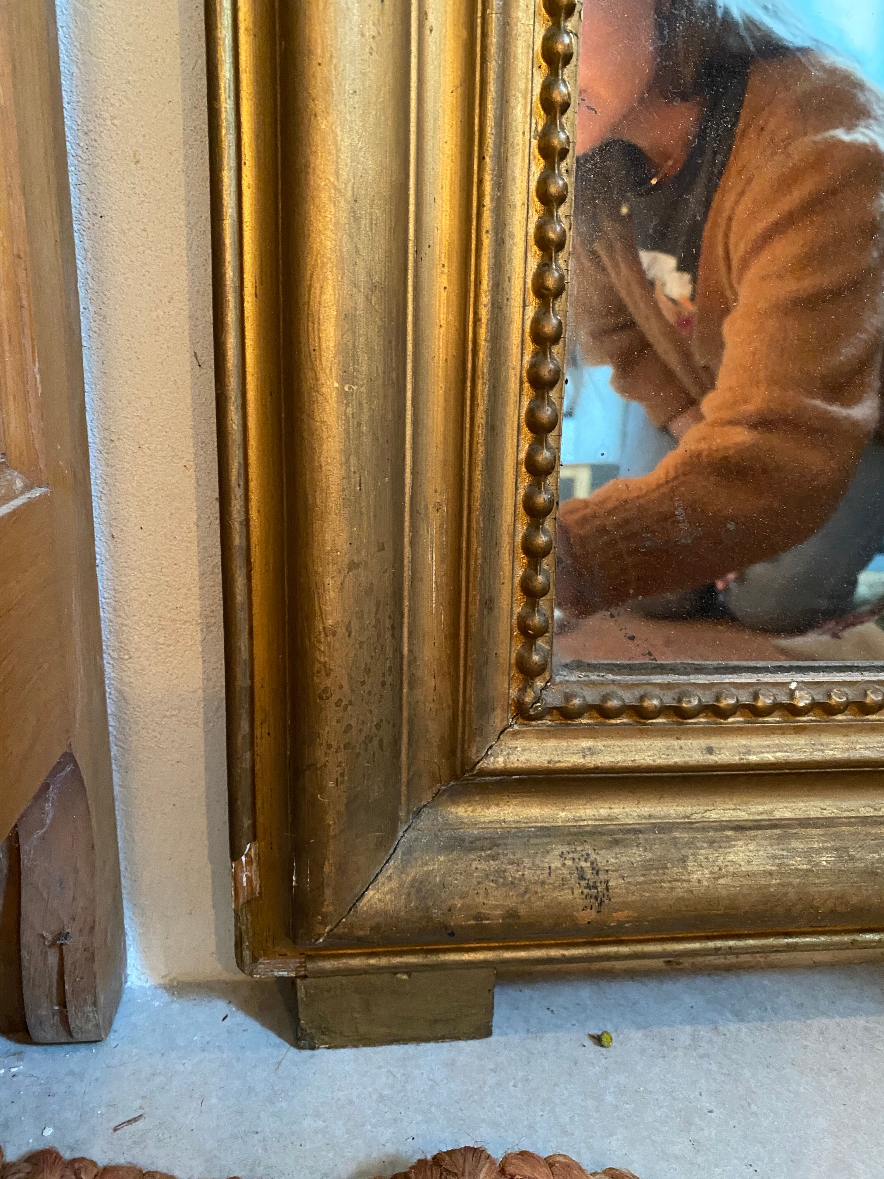 Louis Philippe mirror 130x98cm