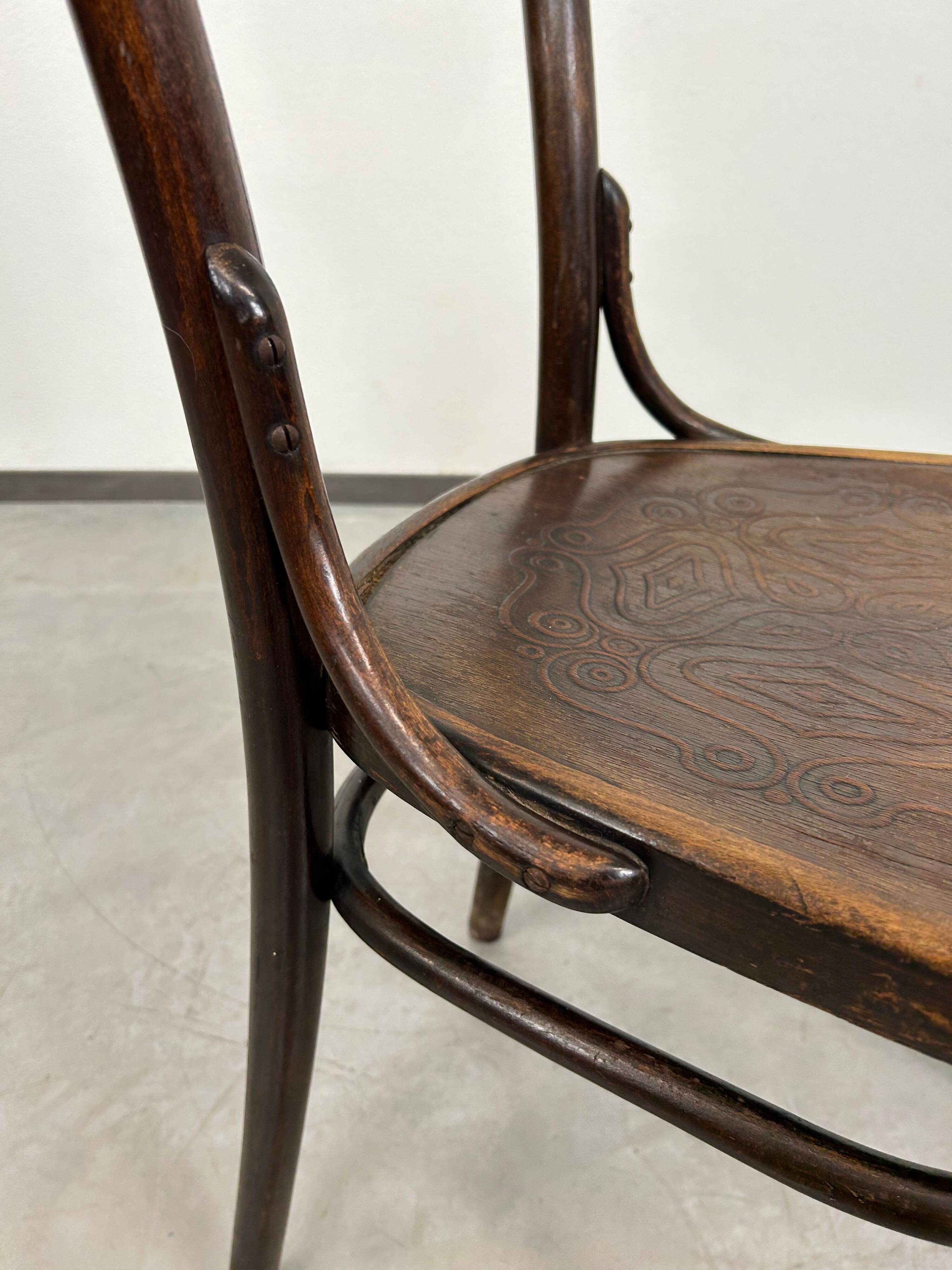 Ensemble de 3 chaises de salle à manger par J&J Kohn