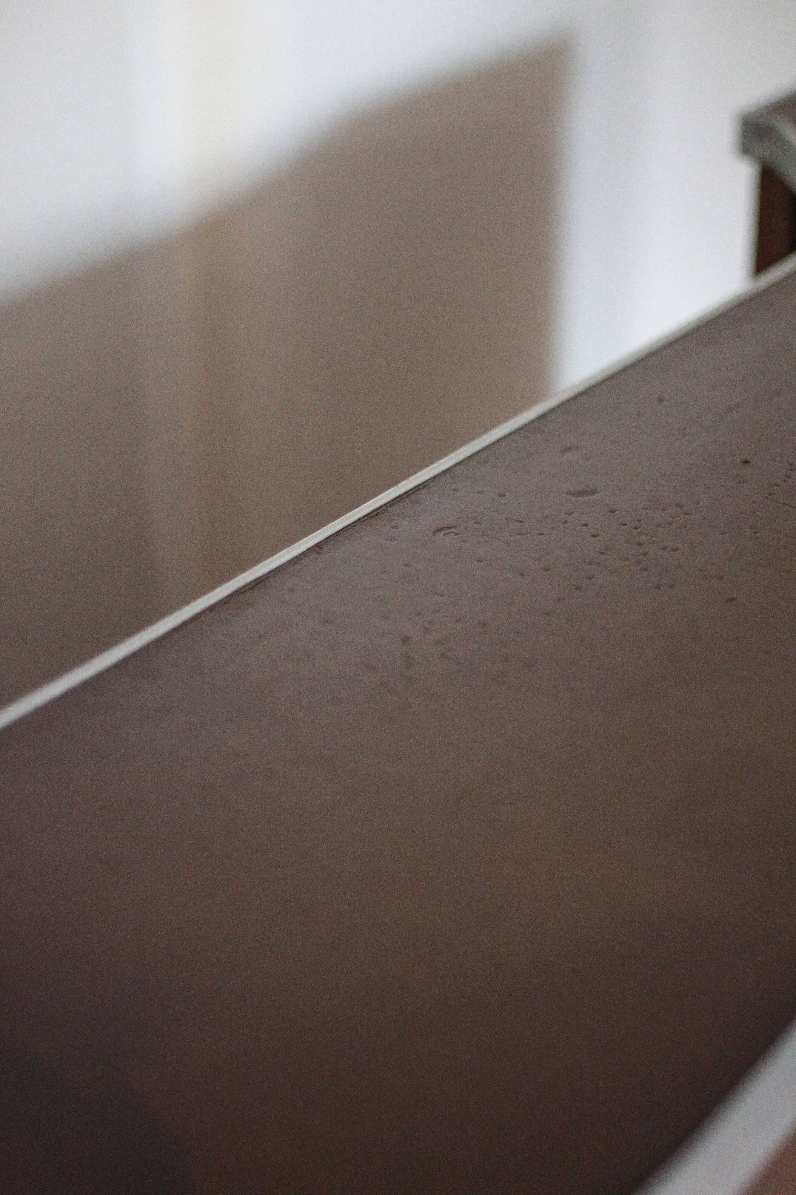 Vintage wooden bar counter