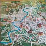 Petite carte de Rome