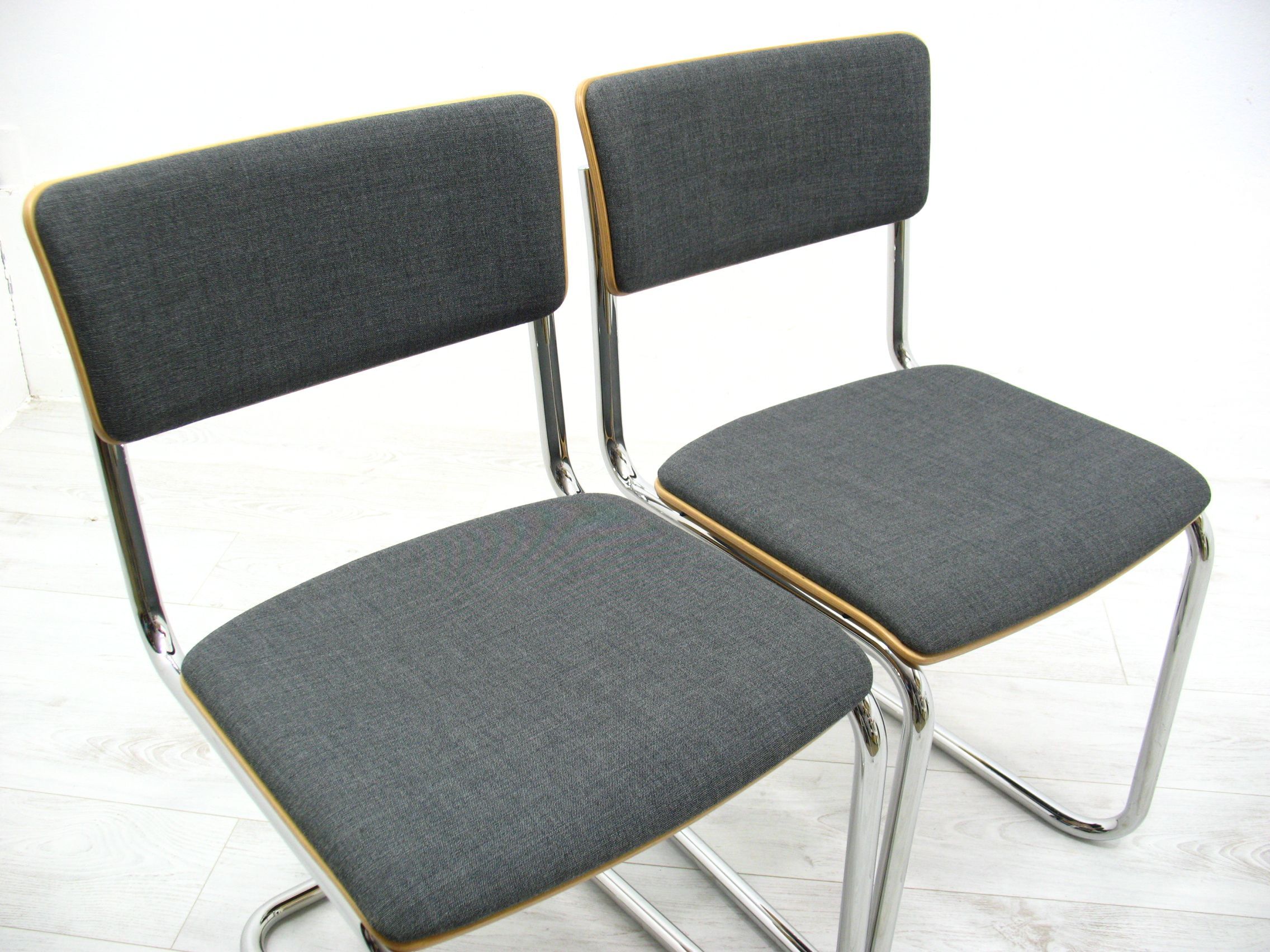 Side Chairs, Thonet S 43 PV