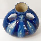 Vase vintage en grès flammé