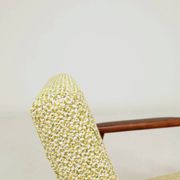 Pair de fauteuils vintage vert nébuleuse années 1970