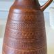 Vase West Germany brown