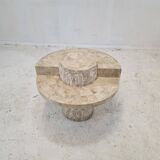 Mactan or Fossil Stone Coffee Table by Magnussen Ponte, 1980s