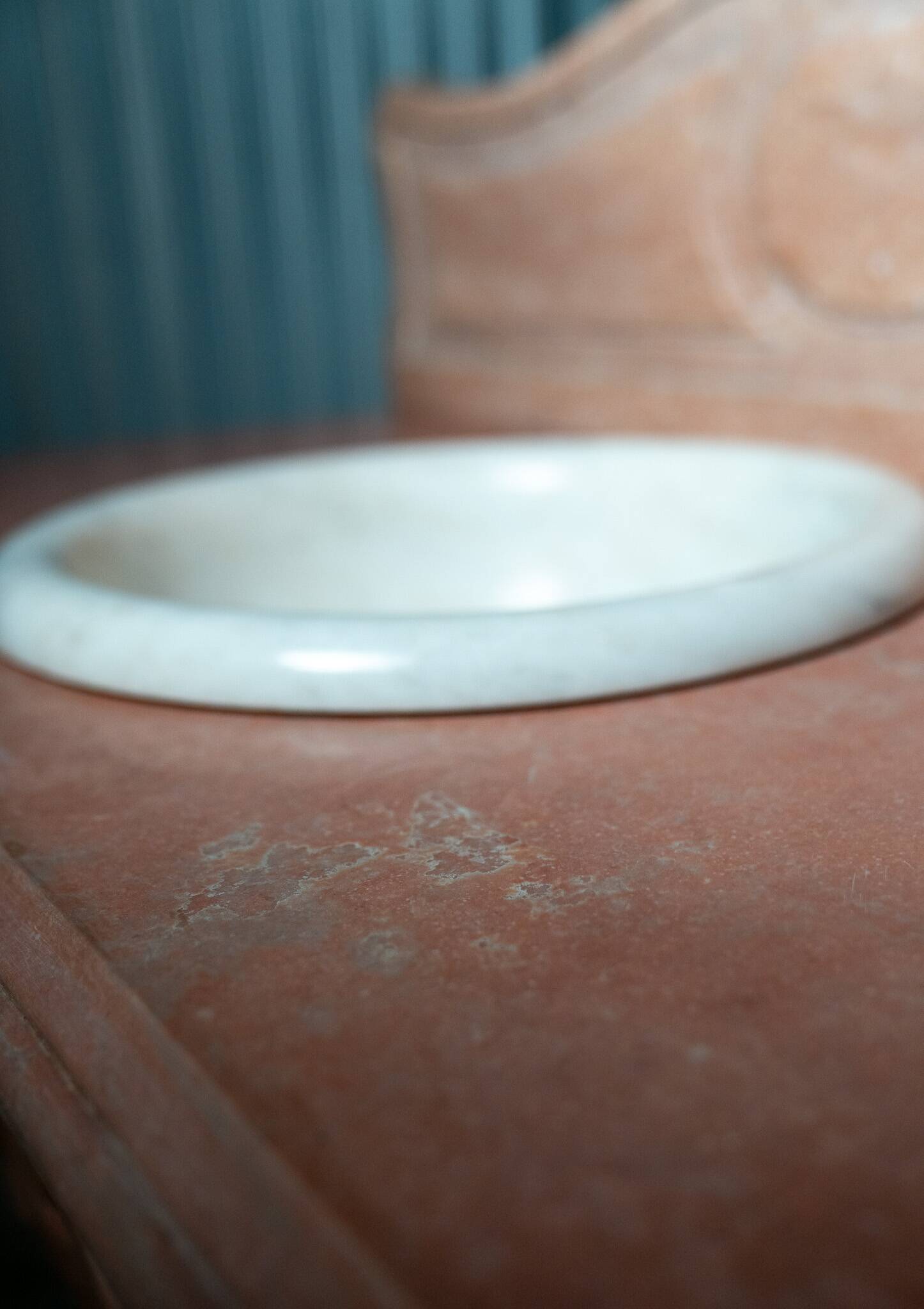 Louis XV style marble vanity unit