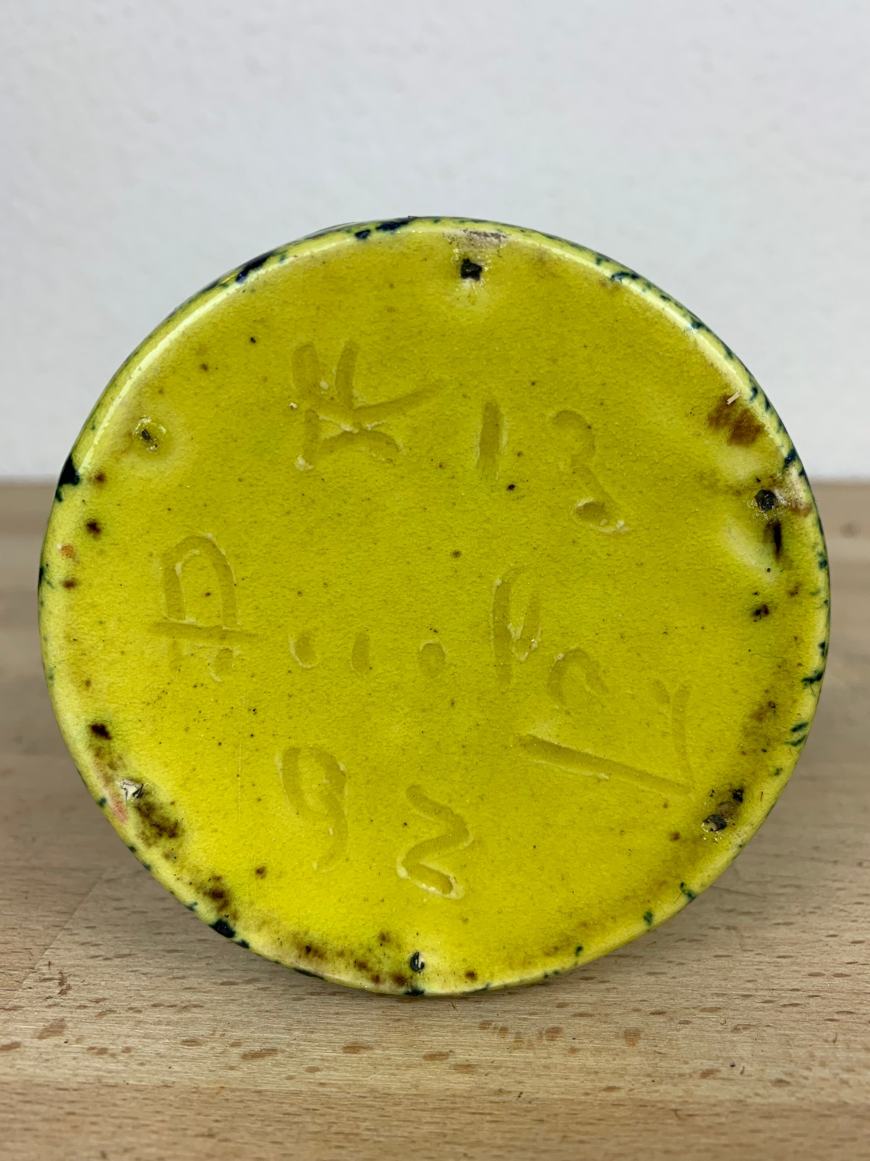 Ceramic candle holder Accolay green