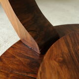 Walnut side table