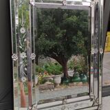 Old Venetian mirror closed