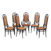 Set of 6 chairs by Thonet 207 R