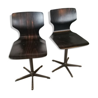 Pair of chairs Pagholz, Flototto