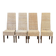 4 dining chairs in natural woven rattan Rotin-Design France