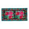 Tapis moldave avec des roses faites à la main design coloré