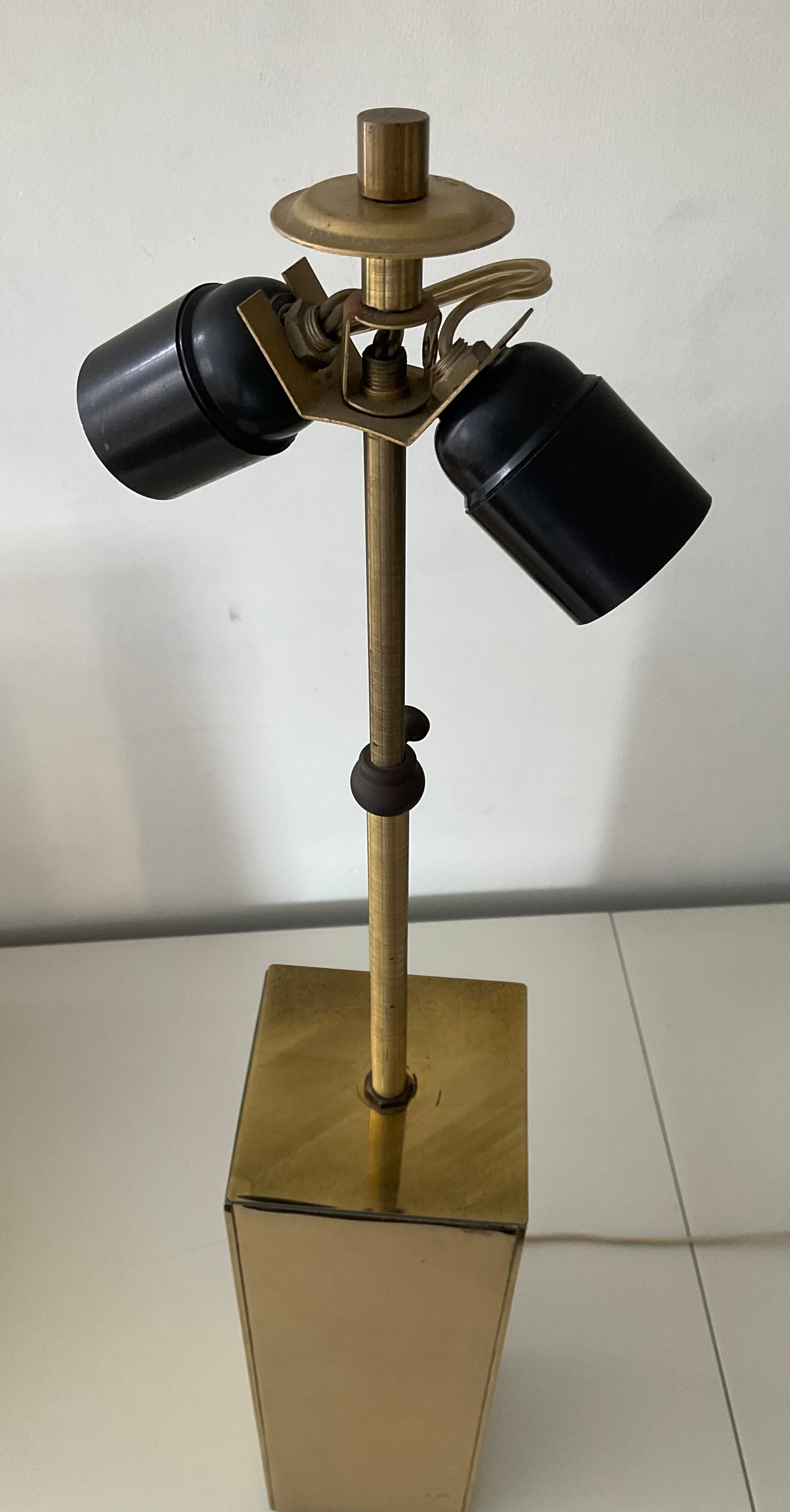 Lampe Belgo Chrom des années 70