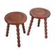 Wooden stools